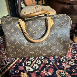 Louis Vuitton Speed 30 Boston Bag Made In USA